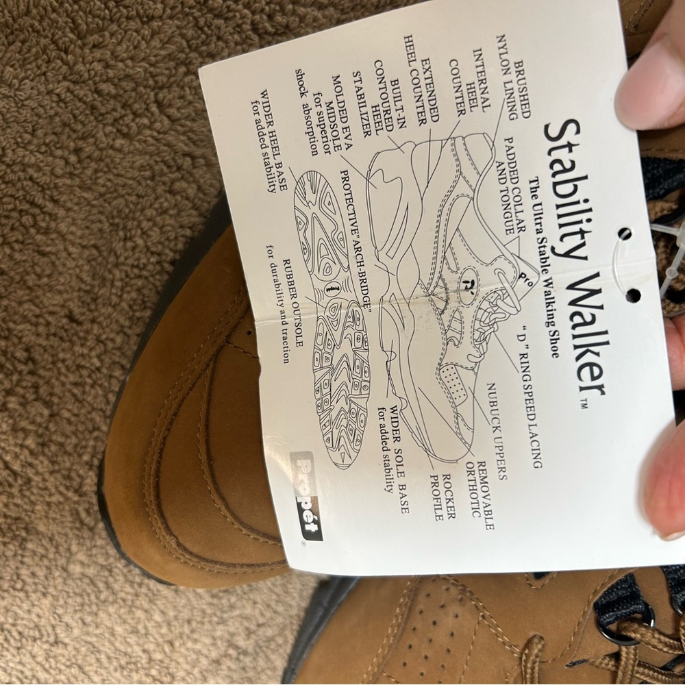 PROPET STABILITY WALKERS. NWT/no box men’s size 11.5N (B) Medicare approved - Picture 4 of 9